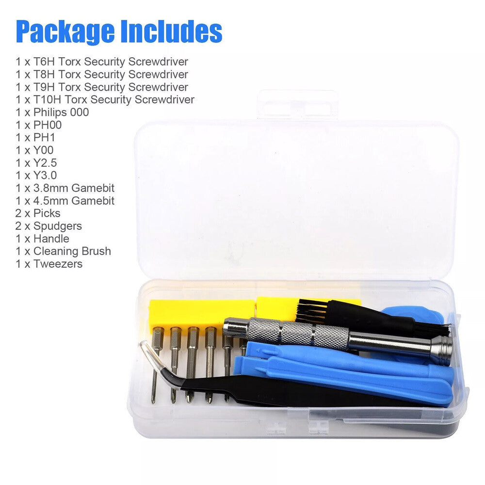 Cleaning Repair Tool Set Screwdriver Kit for PS5 Xbox One Controller Console PS4