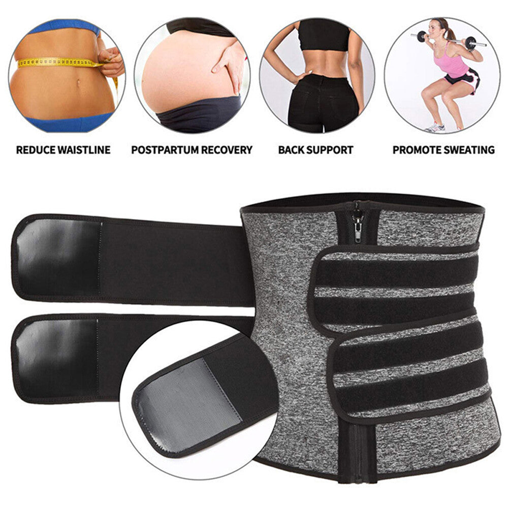 Waist Trainer Women Corset Sauna Sweat Weight Loss Body Shaper Yoga Slimmer Belt