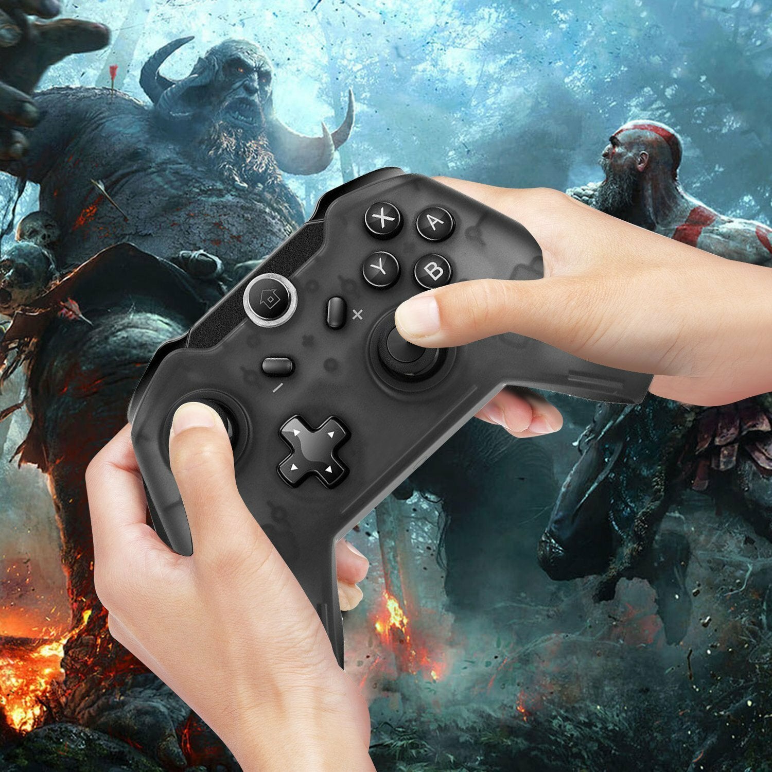 Wireless Pro Controller Gamepad Joypad Remote for Nintendo Switch Console 2021