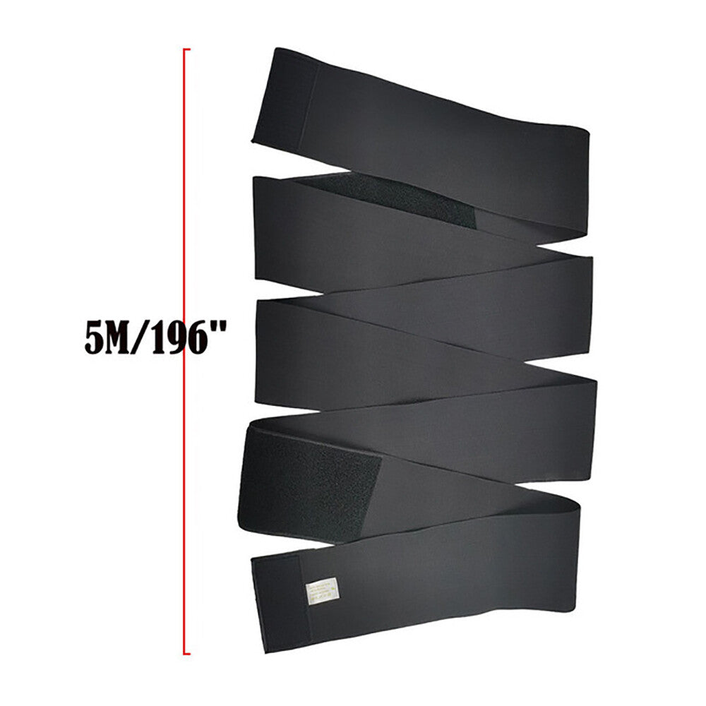 Lumbar Waist Support Snatch Me up Bandage Wrap Sauna Belt Trimmer Body Shaper US