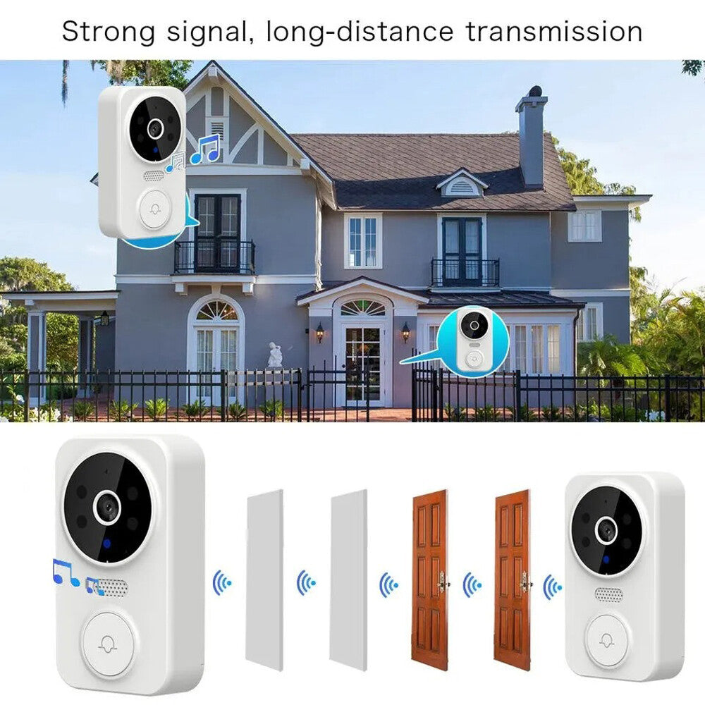 Wifi Wireless Intercom Smart Doorbell Video Security Camera Door Bell Chime USA
