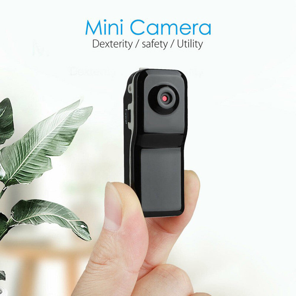 HD 1080P Video DVR Clip IR Night Cam 2-Hour Camcorder Mini Police Body Camera US