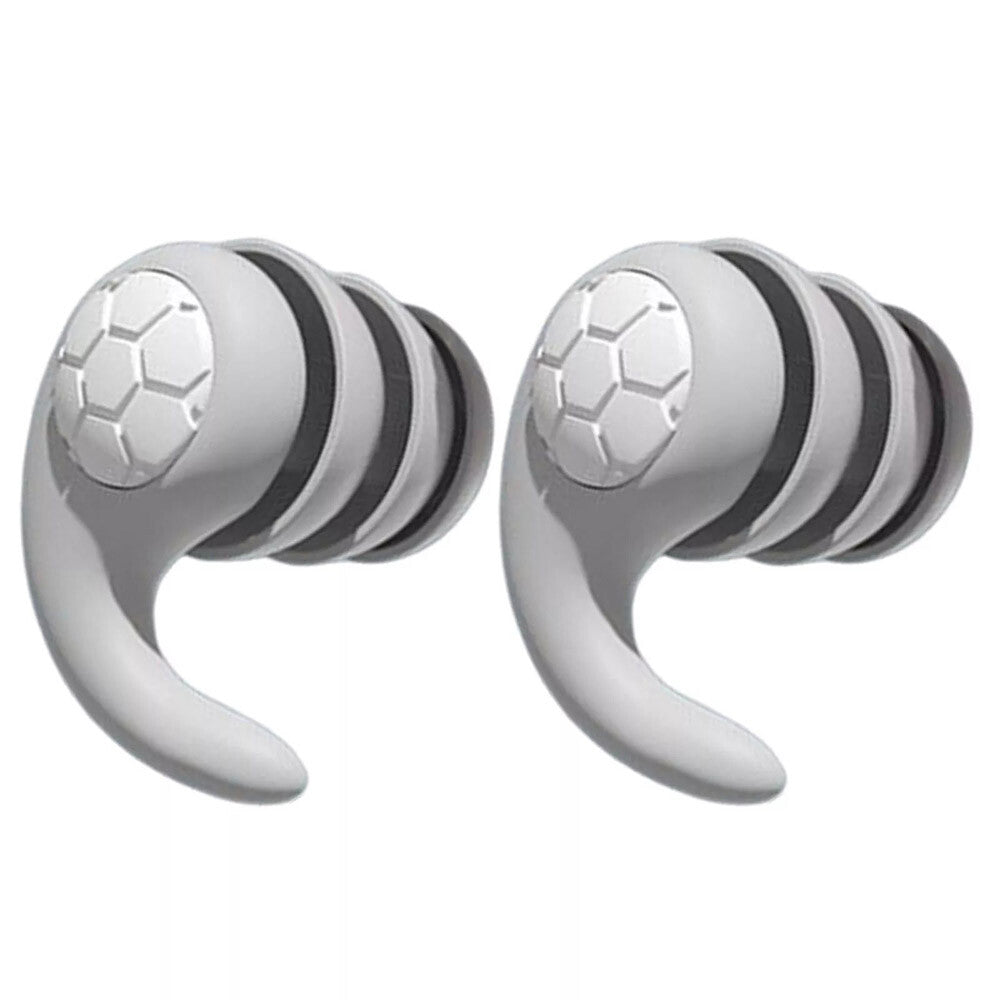 Reusable Silicone Ear Plugs Noise Cancelling Earplugs Protector Study Sleep Swim