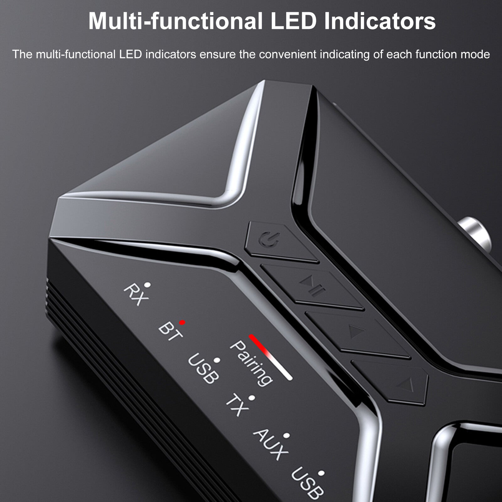 Long Range Bluetooth 5.0 Transmitter Receiver TV Home Car Stereo Audio Adapter