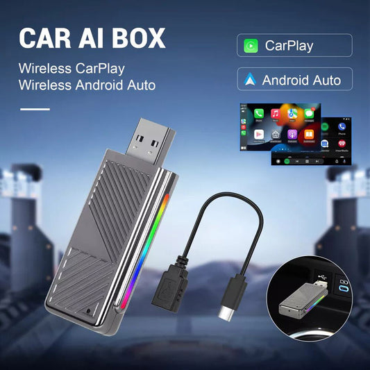 2 In1 Wireless Apple Carplay Adapter/Wirele
