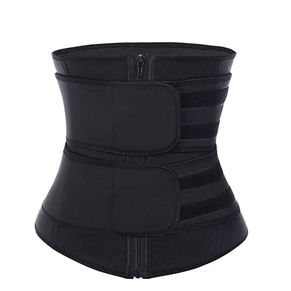 Free Size Waist Trainer Shaper Belt Slimming Tummy Wrap Belt Resistance Bands US