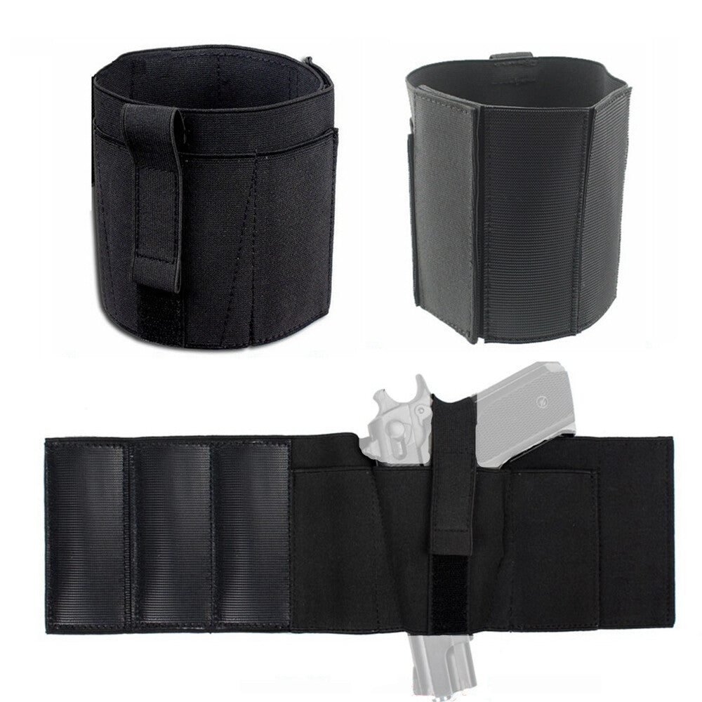 Tactical Ankle Holster Left Right Hand Concealed Carry with 2 Magazine Pouch US