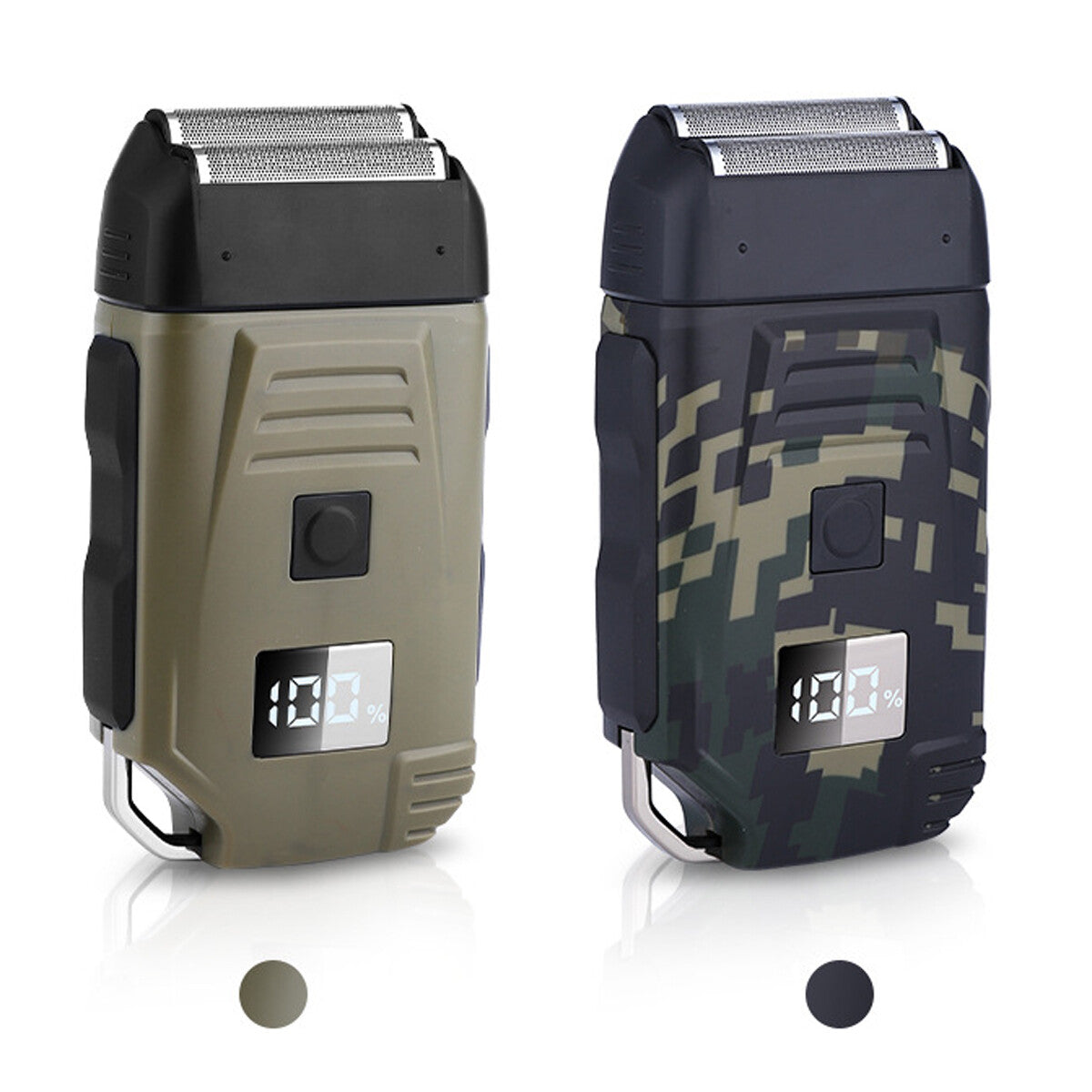 Men'S USB Electric Shaver Trimmer Razor Rechargeable Hair Beard Shaving Machine