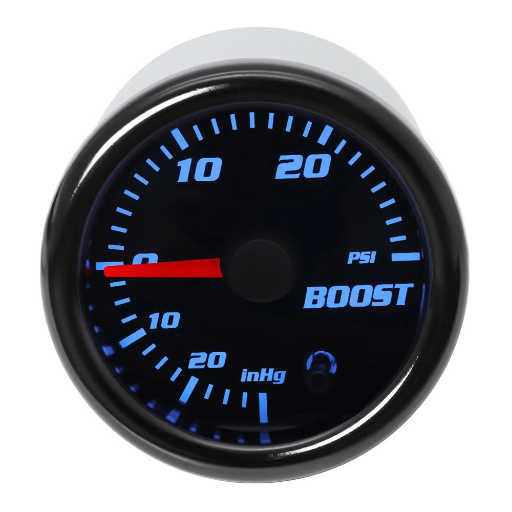2" 52Mm Digital Boost Gauge Tinted 7 Color 0-30 PSI Pressure Vacuum Turbo Meter