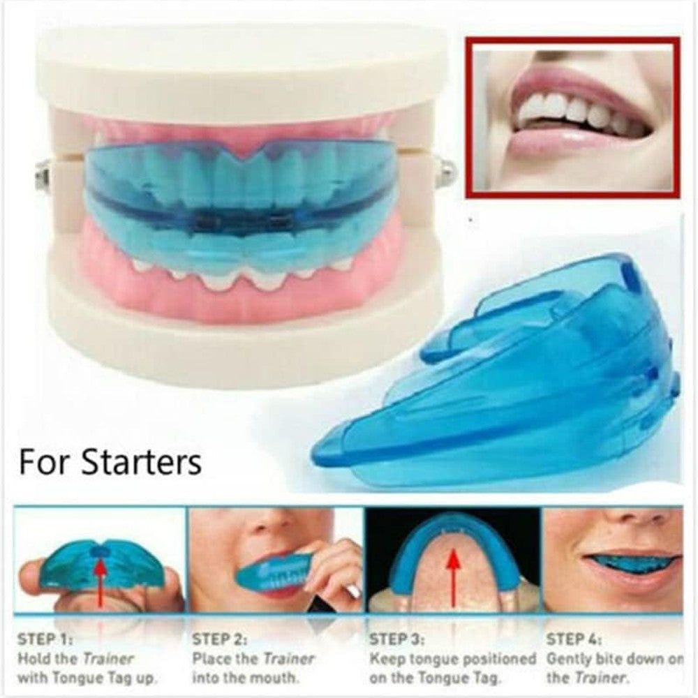 Silicone Dental Mouth Guard Bruxism Guard Night Teeth Tooth Grinding Sleep Aid