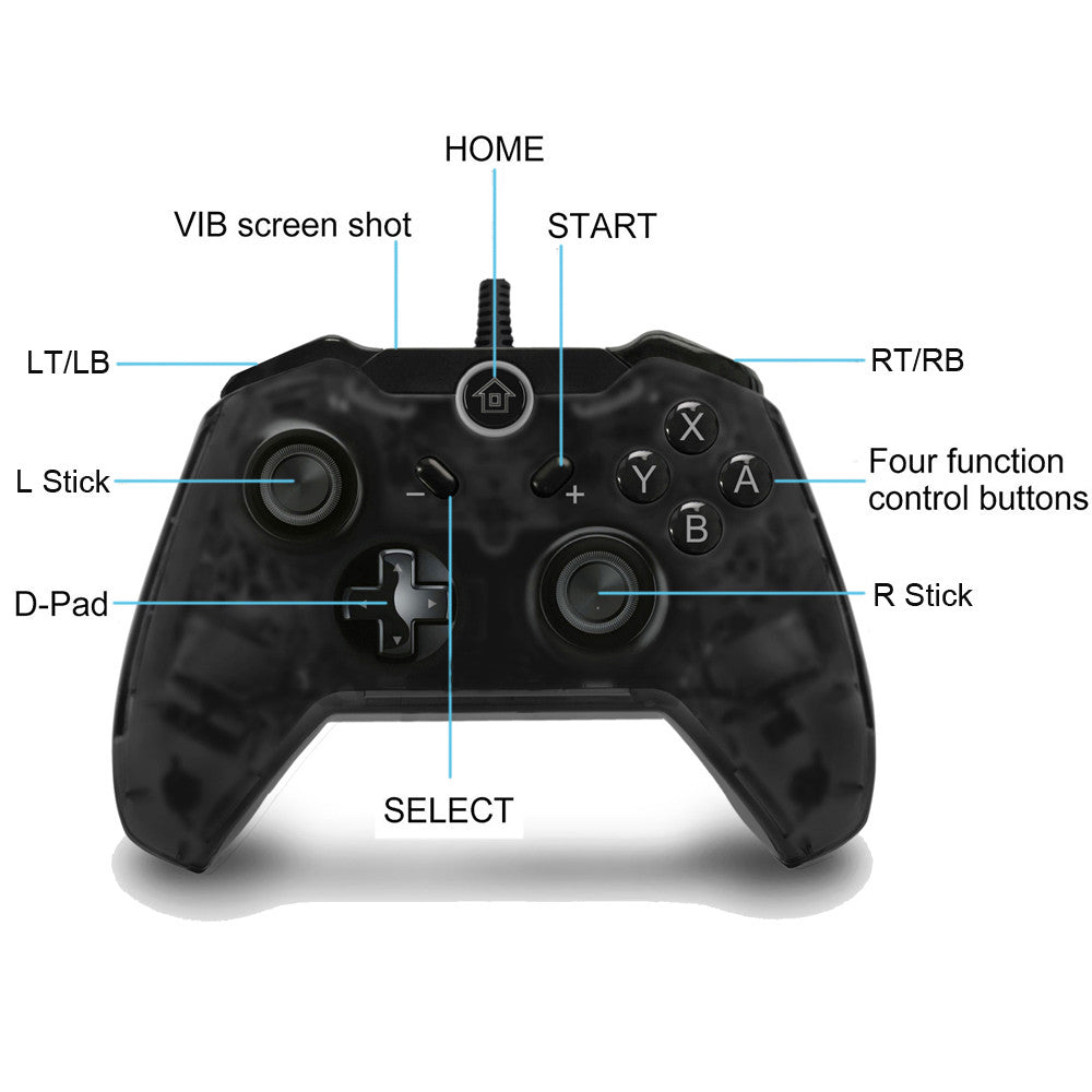 1X 2X Wireless Pro Controller Gamepad Joypad Remote for Nintendo Switch Console