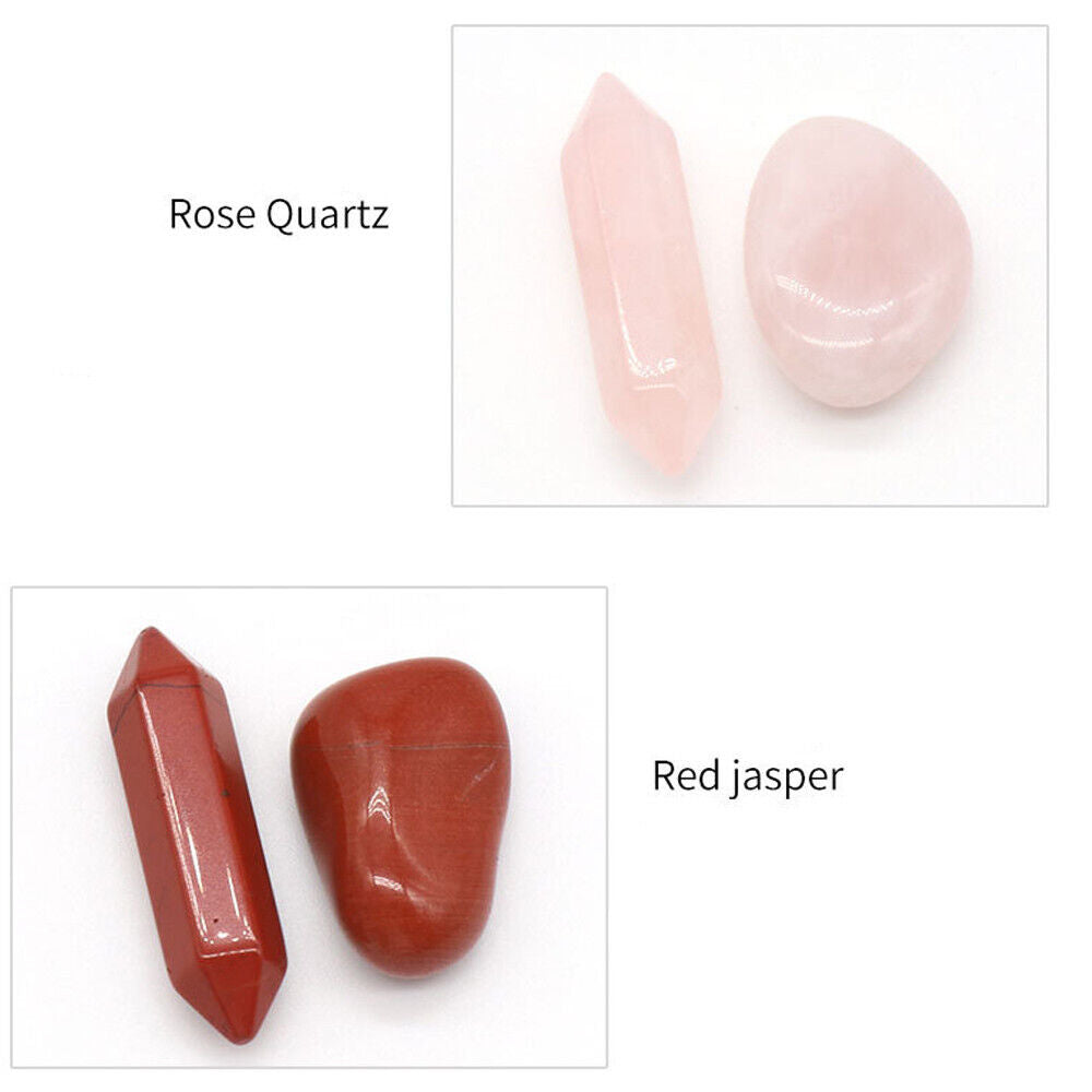 Natural Obelisk Quartz Crystal Healing Stone Wand Meditation Therapy Point Tower