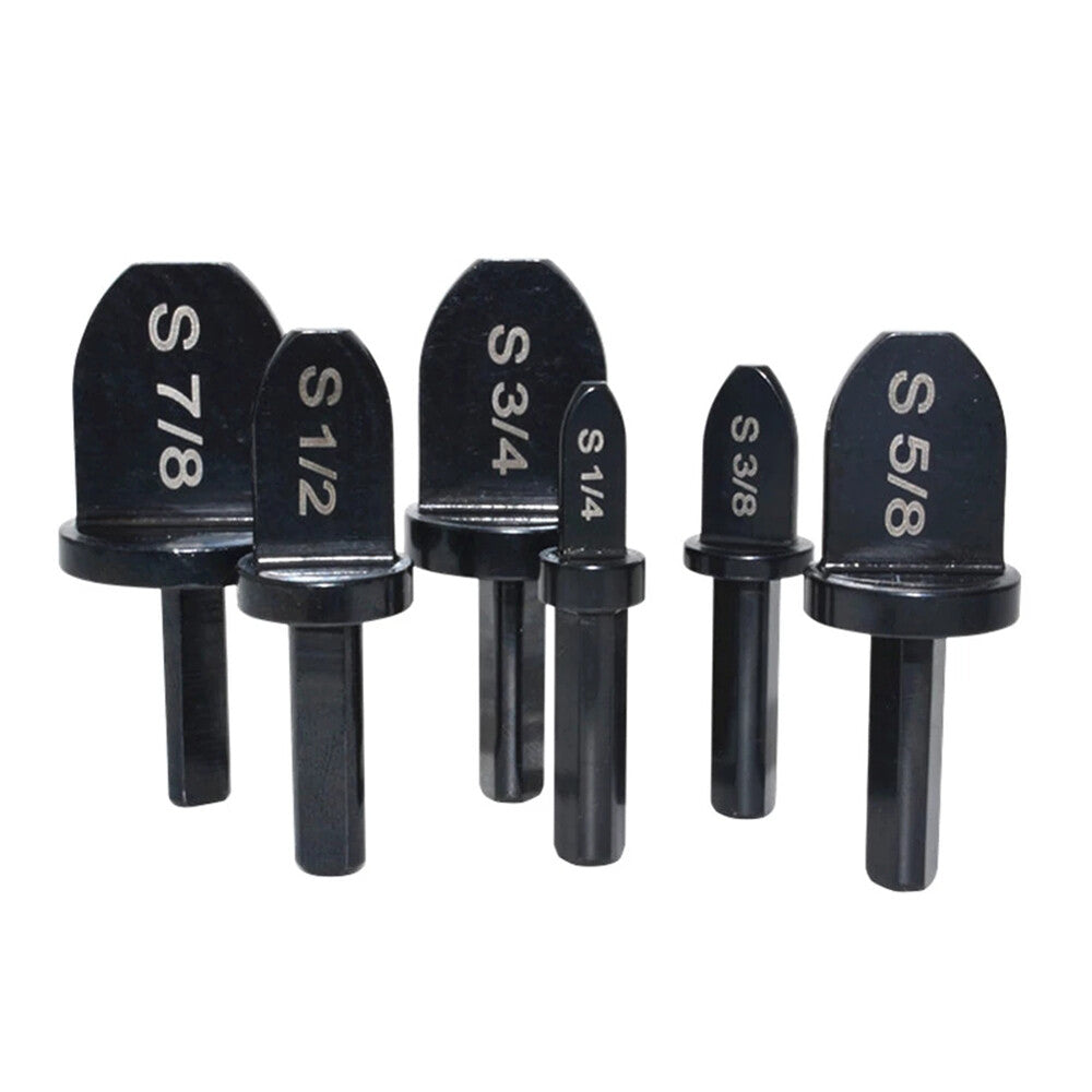 6PCS Air Conditioner Copper Tube Expander Swaging Tool Drill Bit Flaring Tool US