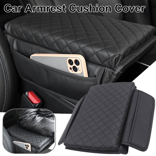 Car Accessories Auto Armrest Cushion Cover Center Console Box Pad Protector US