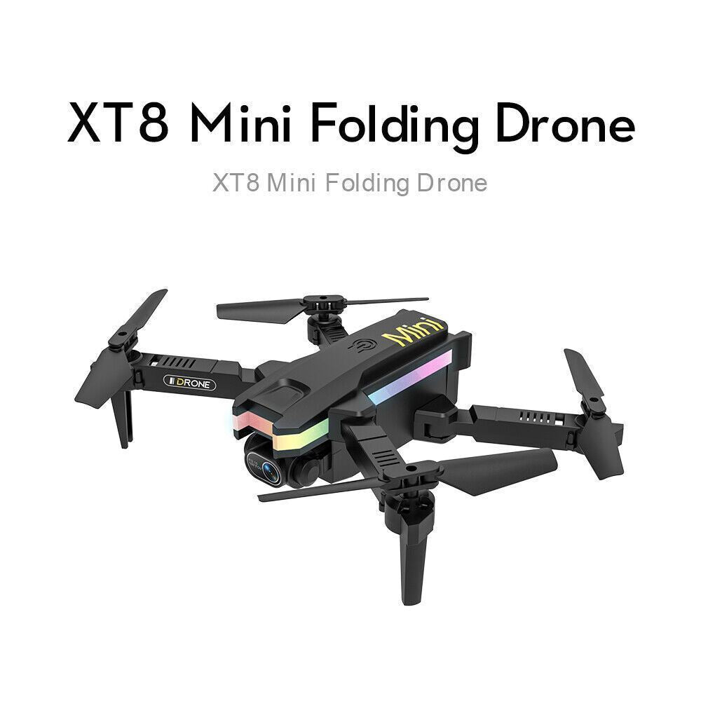 2022 XT8 RC Drone 4K HD Wide Angle Camera WIFI FPV Drone Dual Camera Quadcopter