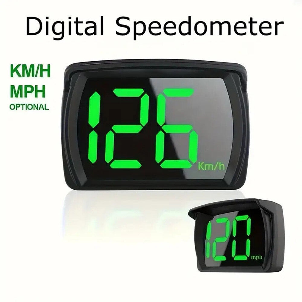 GPS Digital Speedometer Car Truck Motorcycle Head up Display Odometer HUD MPH