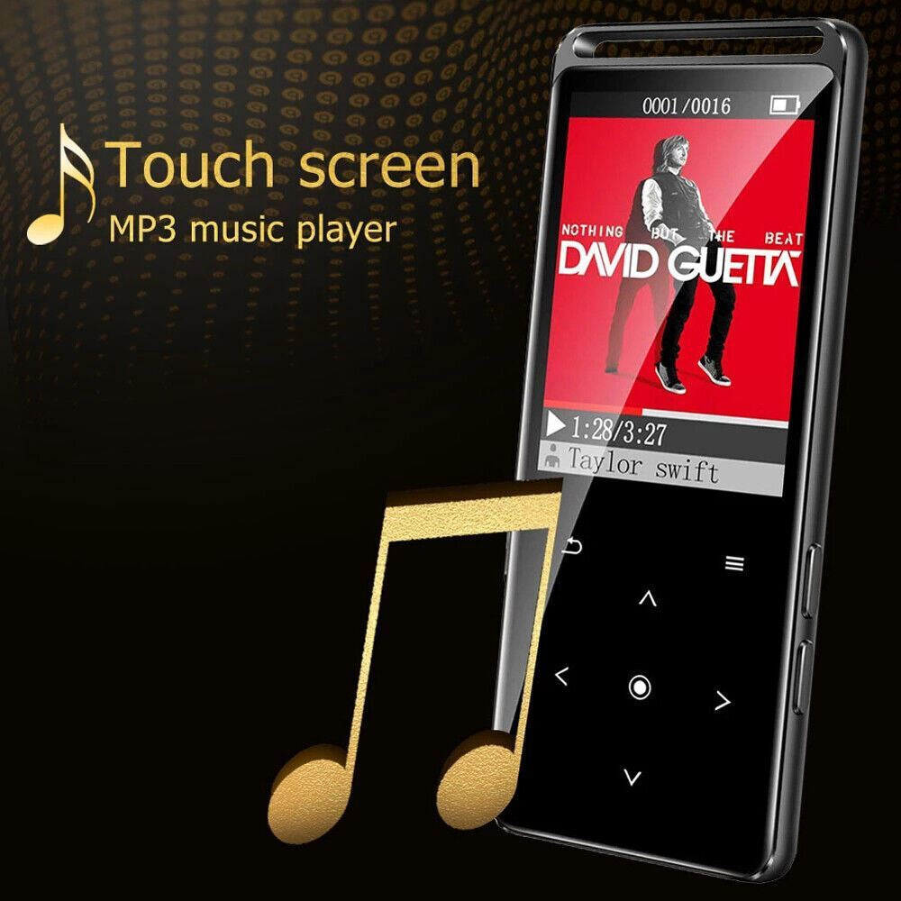 Bluetooth 5.0 MP3 Player Hifi Lossless Sound FM Radio Music Voice Recorder USA