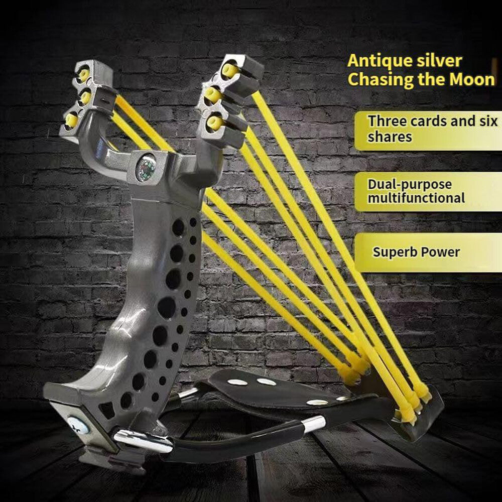 Hunting Slingshot Heavy Duty Wrist Western Kit Fit Adult Teens Outdoor Sports US