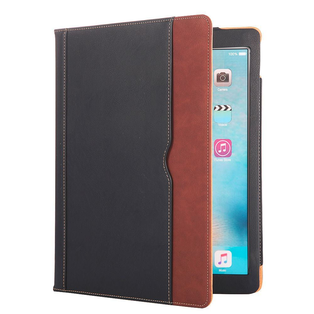 New Luxury Classic Soft Leather Smart Auto Sleep Wake Stand Case for Apple Ipad