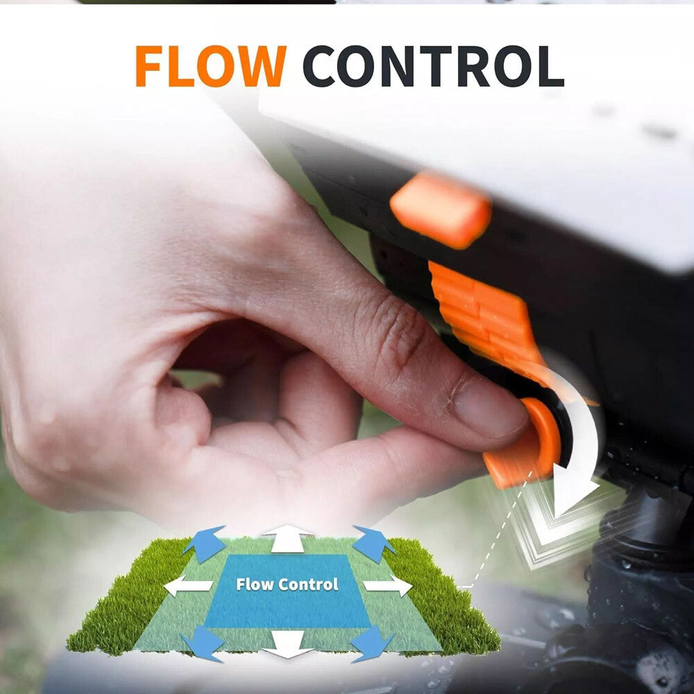 Mini Turbo Oscillating Sprinkler Garden Sprinkler with Large Base Adjustable US