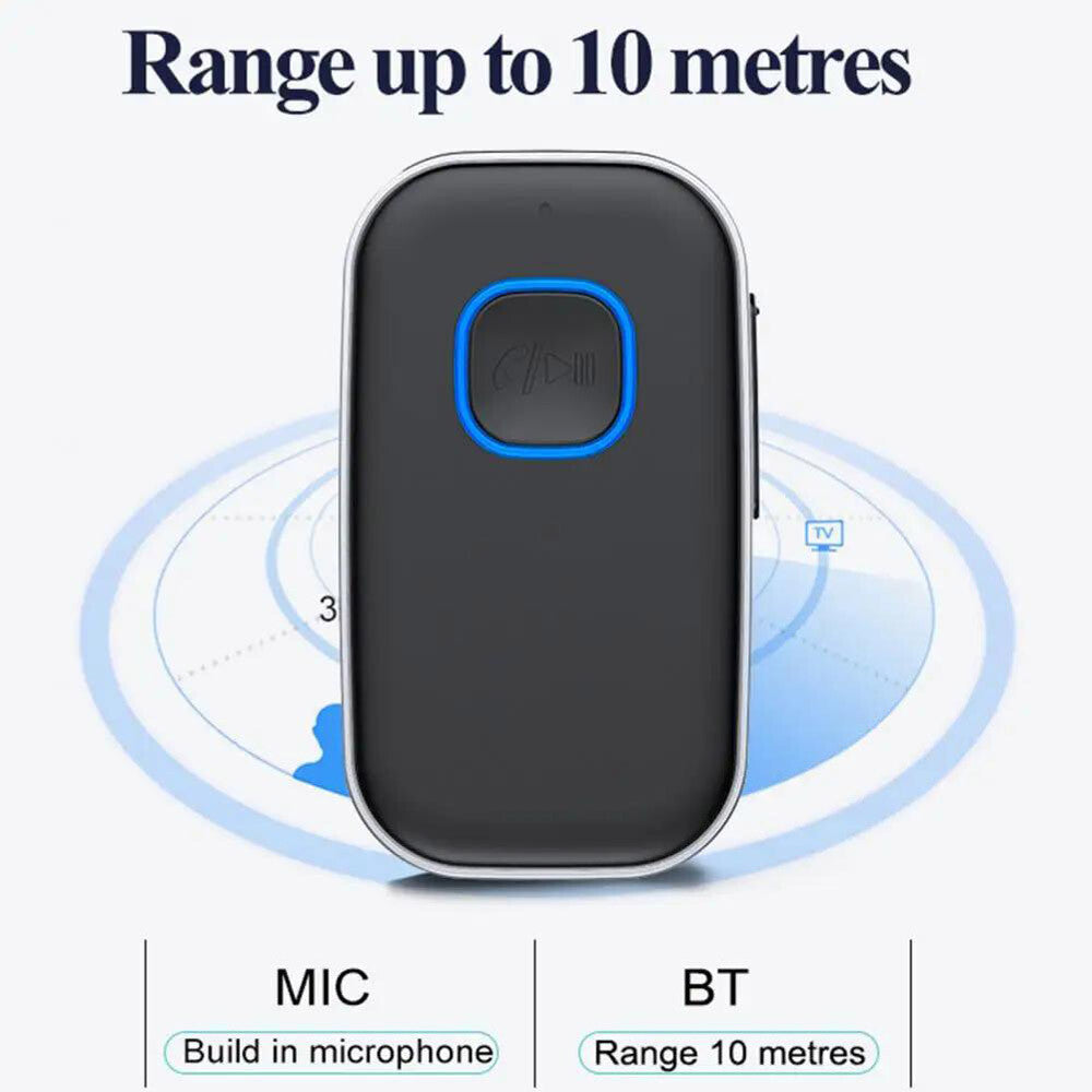 Bluetooth Transmitter Call Music Receiver 3.5Mm Jack AUX Adapter Car Smartphones