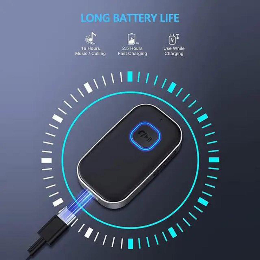 Bluetooth Transmitter Call Music Receiver 3.5Mm Jack AUX Adapter Car Smartphones
