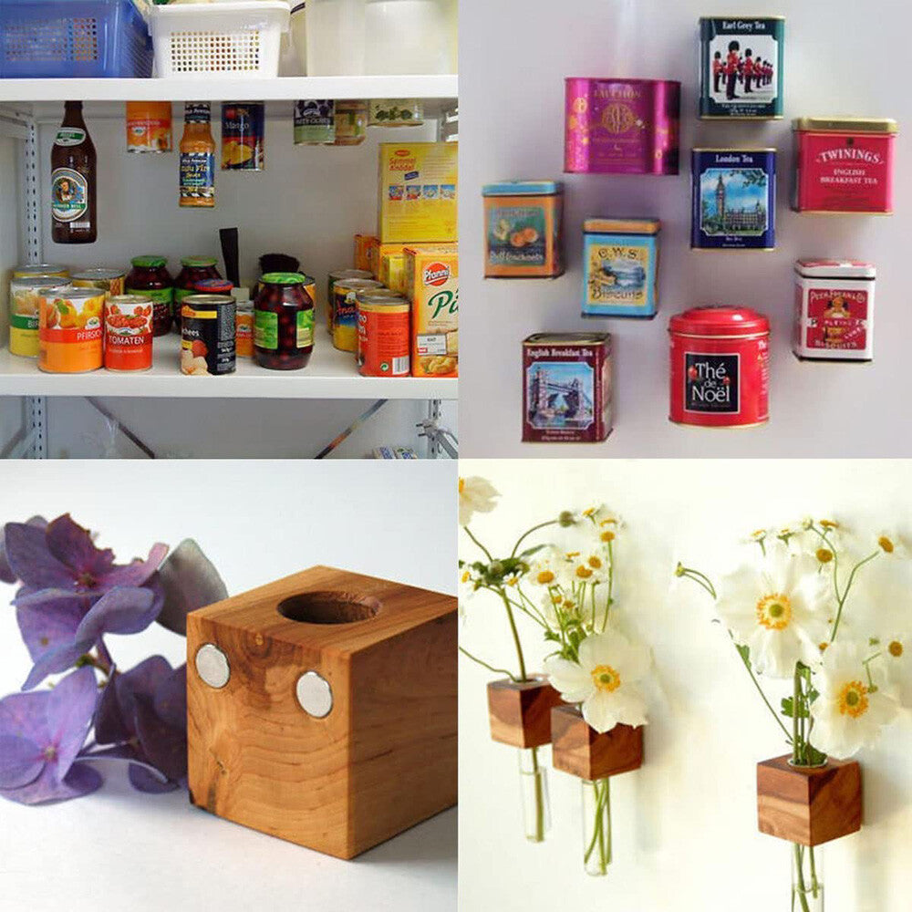 2PCS Magnets Big Block Super Strong N52 Neodymium Large Magnet Rare Earth USA