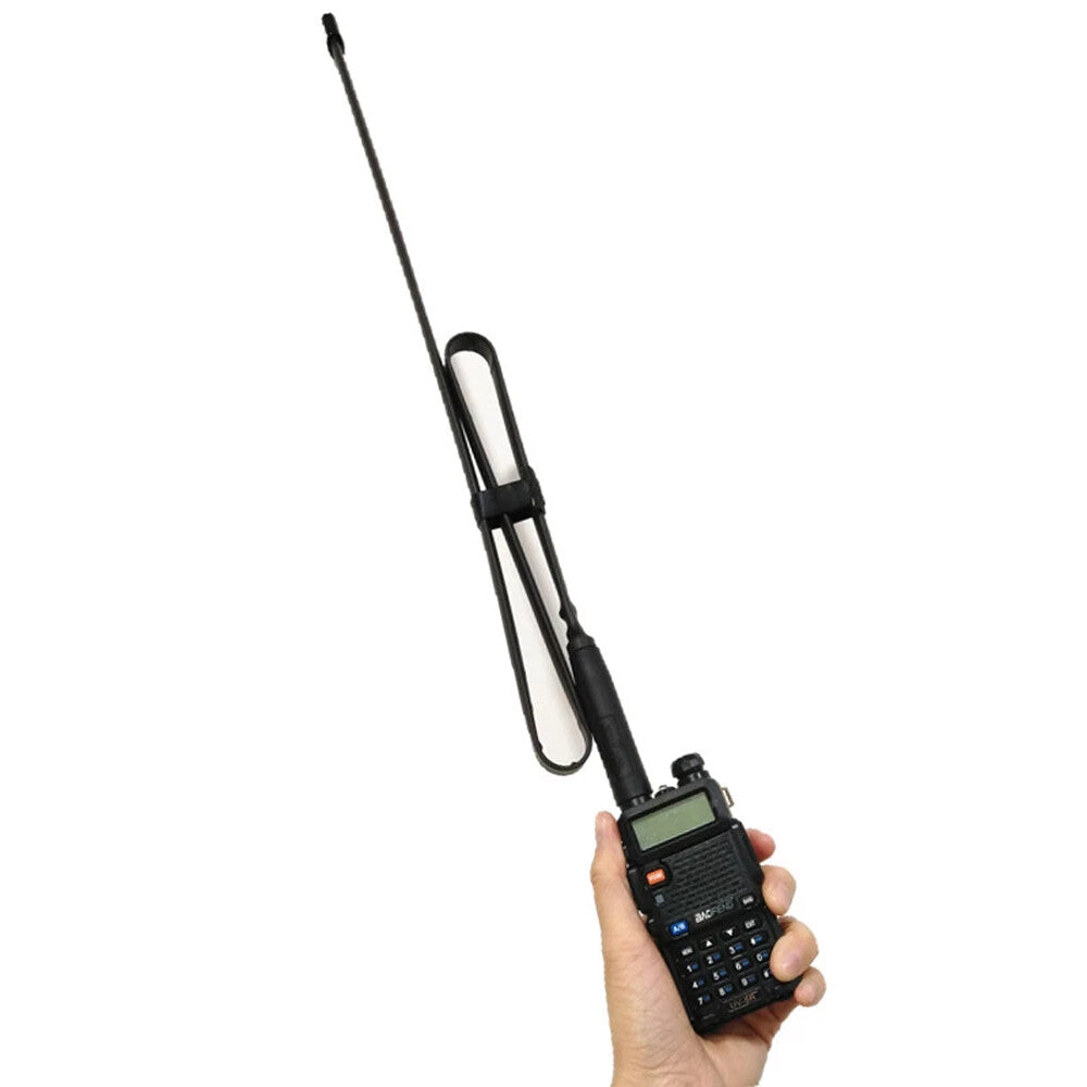 Tactical Antenna 42.5'' Sma-Female VHF/UHF for Baofeng UV-5R UV-82 Two Way Radio