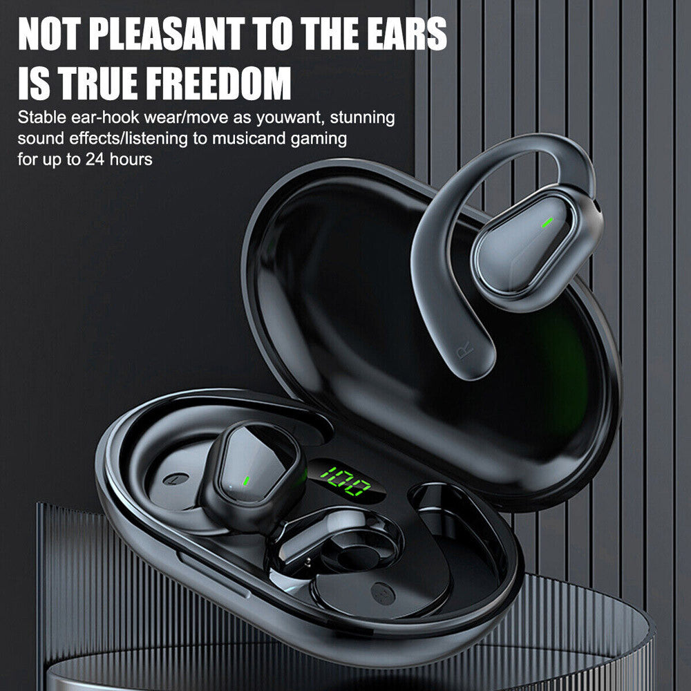 TWS Bluetooth 5.3 Headset Wireless Earphones Earbuds Stereo Headphones Ear Hook