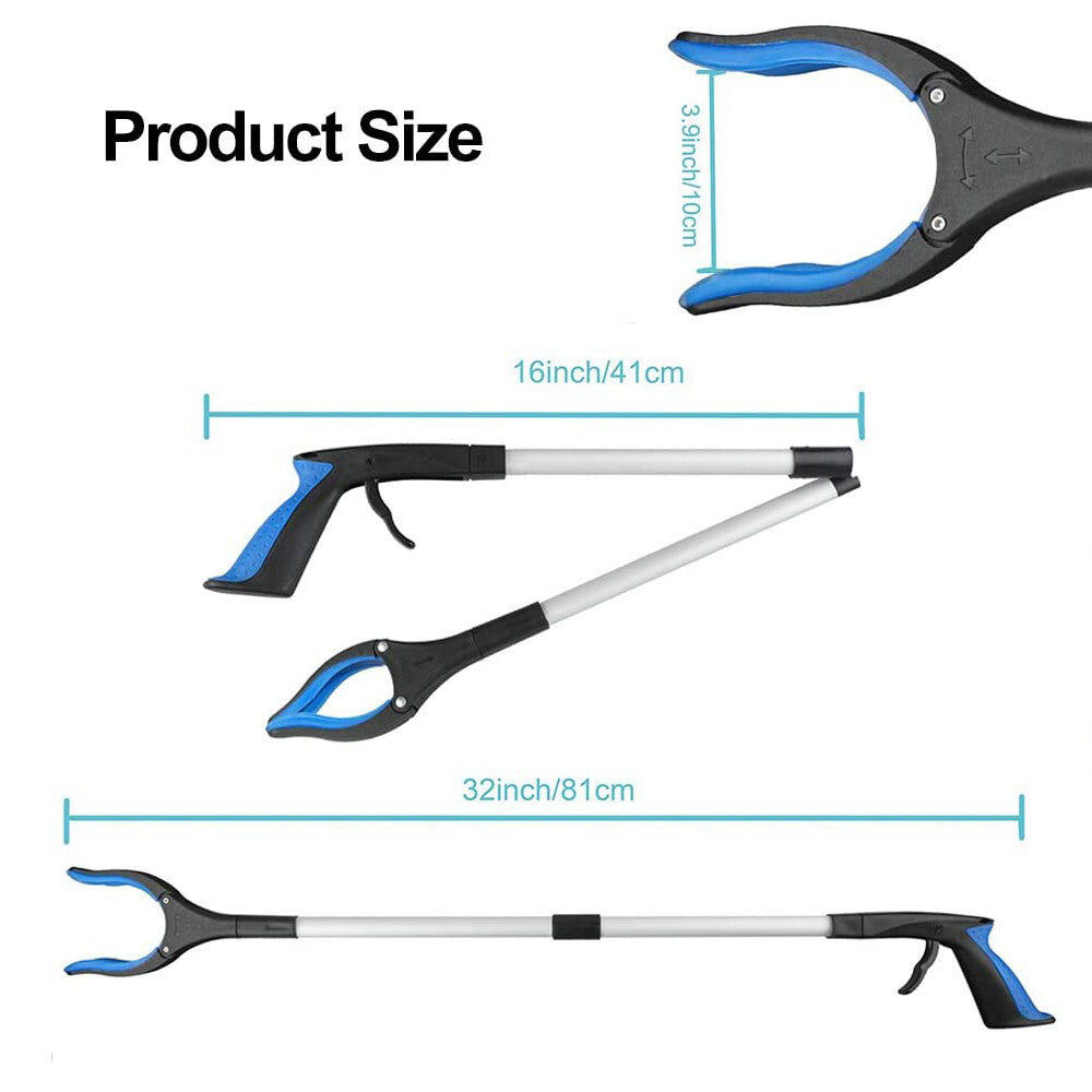 Heavy Duty Grabber Tool Industrial Pick up Stick Hand Grip Reach Trash Reacher