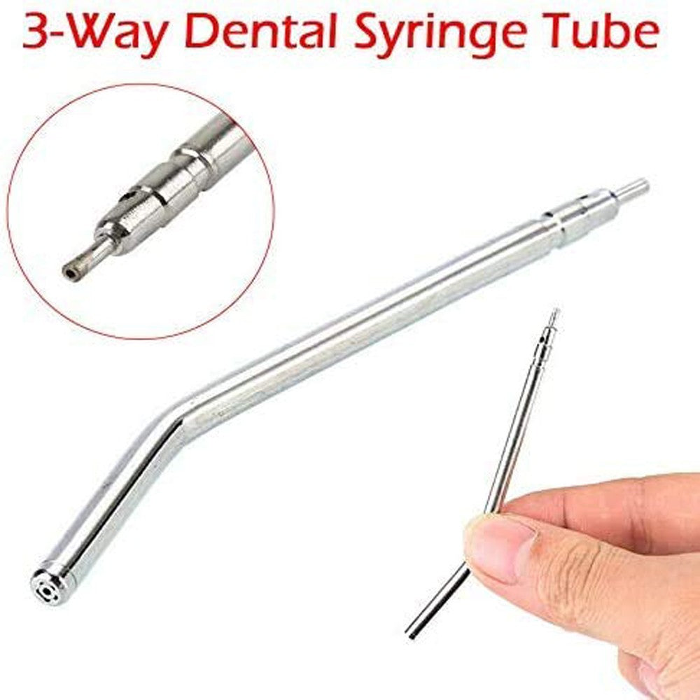 50 PCS Dental Air Water Spray Triple Syringe Autoclavable Nozzles/Tips/T