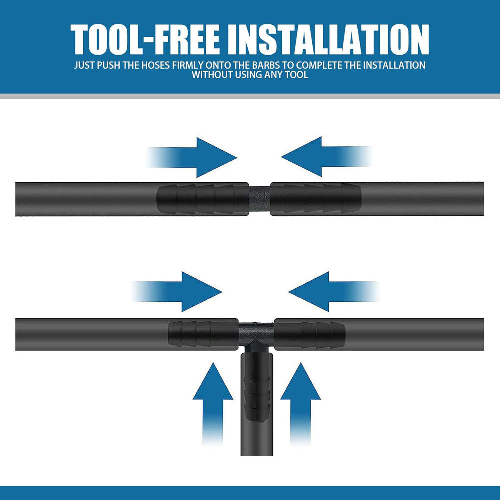 Vacuum Connector Assortment Vacuum Line Fittings Kit 113PCS Tubes 12 Sizes US