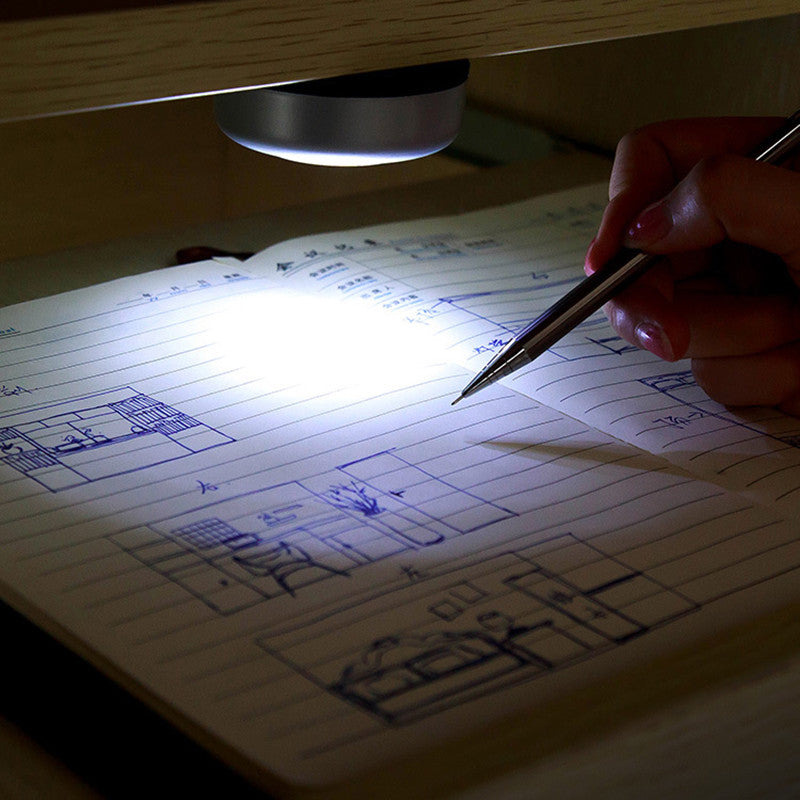 4 PCS 3 LED Touch Push On/Off Light Self-Stick on Click Battery Operated Lights