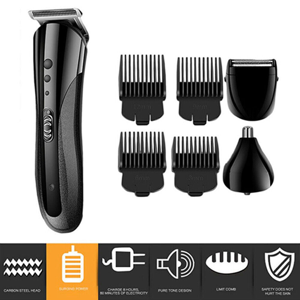 Hair Clippers Trimmer Kemei 1407 Professional Kit Hair Cutting Machine Barber US