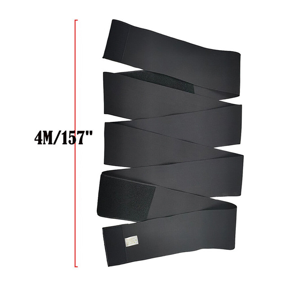 Lumbar Waist Support Snatch Me up Bandage Wrap Sauna Belt Trimmer Body Shaper US