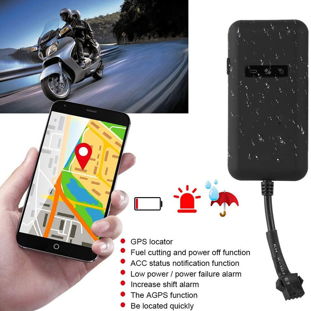 GPS Tracker Real-Time Tracking Locator Device GPRS GSM Car/Motorcycle anti Theft