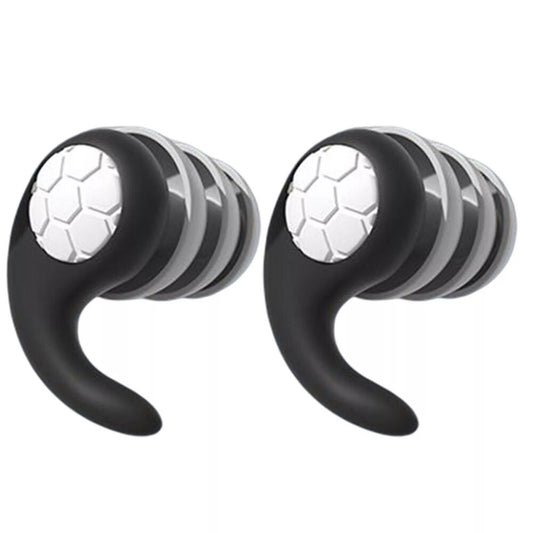 Reusable Silicone Ear Plugs Noise Cancelling Earplugs Protector Study Sleep Swim