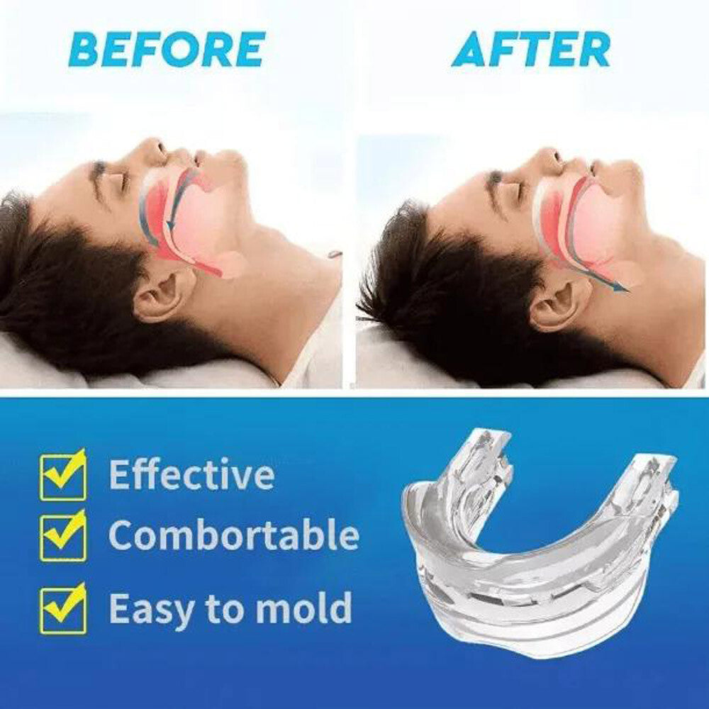 Sleep Aids anti Snore Mouthpiece Mouth Guards Stop Snoring Adjustable Bruxisms