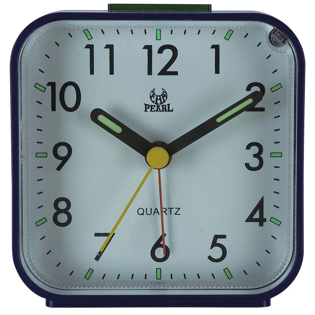 Alarm Clock LED Desk Nightlight Snooze Quiet Non Ticking Battery Powered Bedroom