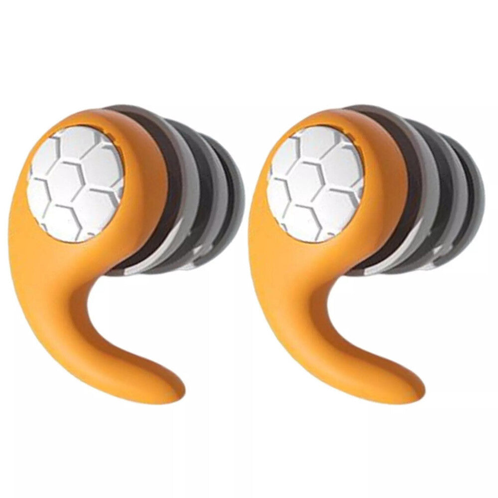 Reusable Silicone Ear Plugs Noise Cancelling Earplugs Protector Study Sleep Swim