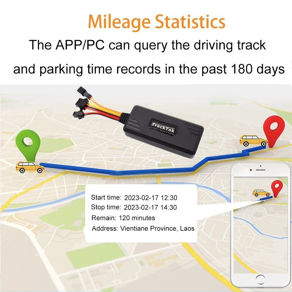 Anti Theft 4G Car GPS Tracker Real-Time Tracking Locator Device Remote Control