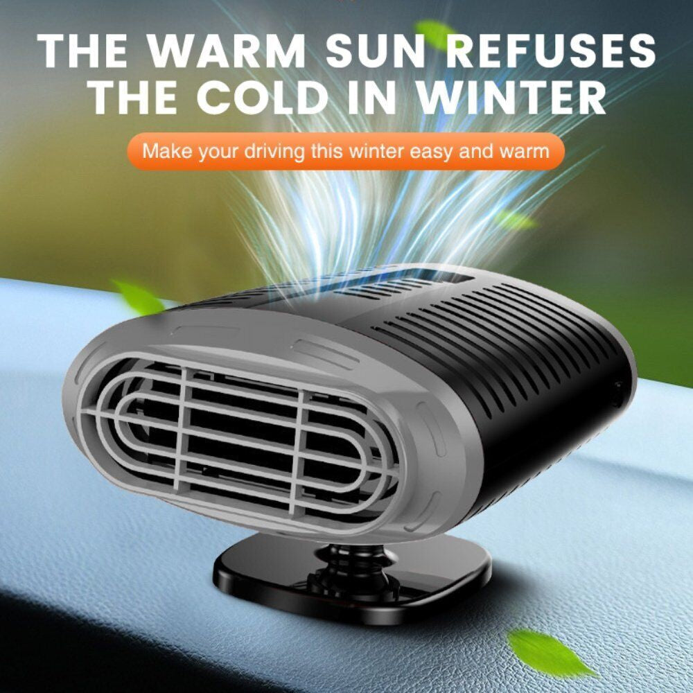 1000W Heater Portable Heating Cooling Fan Defroster Demister for Car Truck 12V