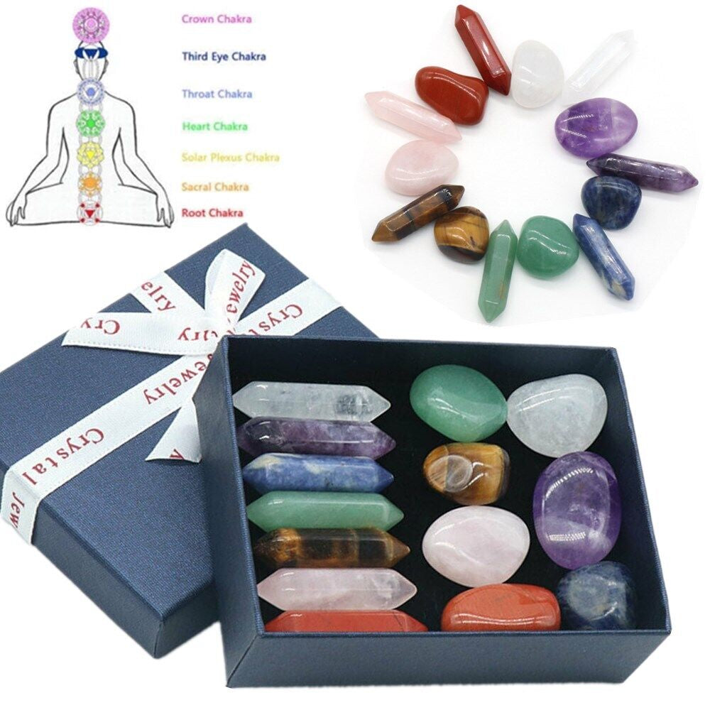 Natural Obelisk Quartz Crystal Healing Stone Wand Meditation Therapy Point Tower