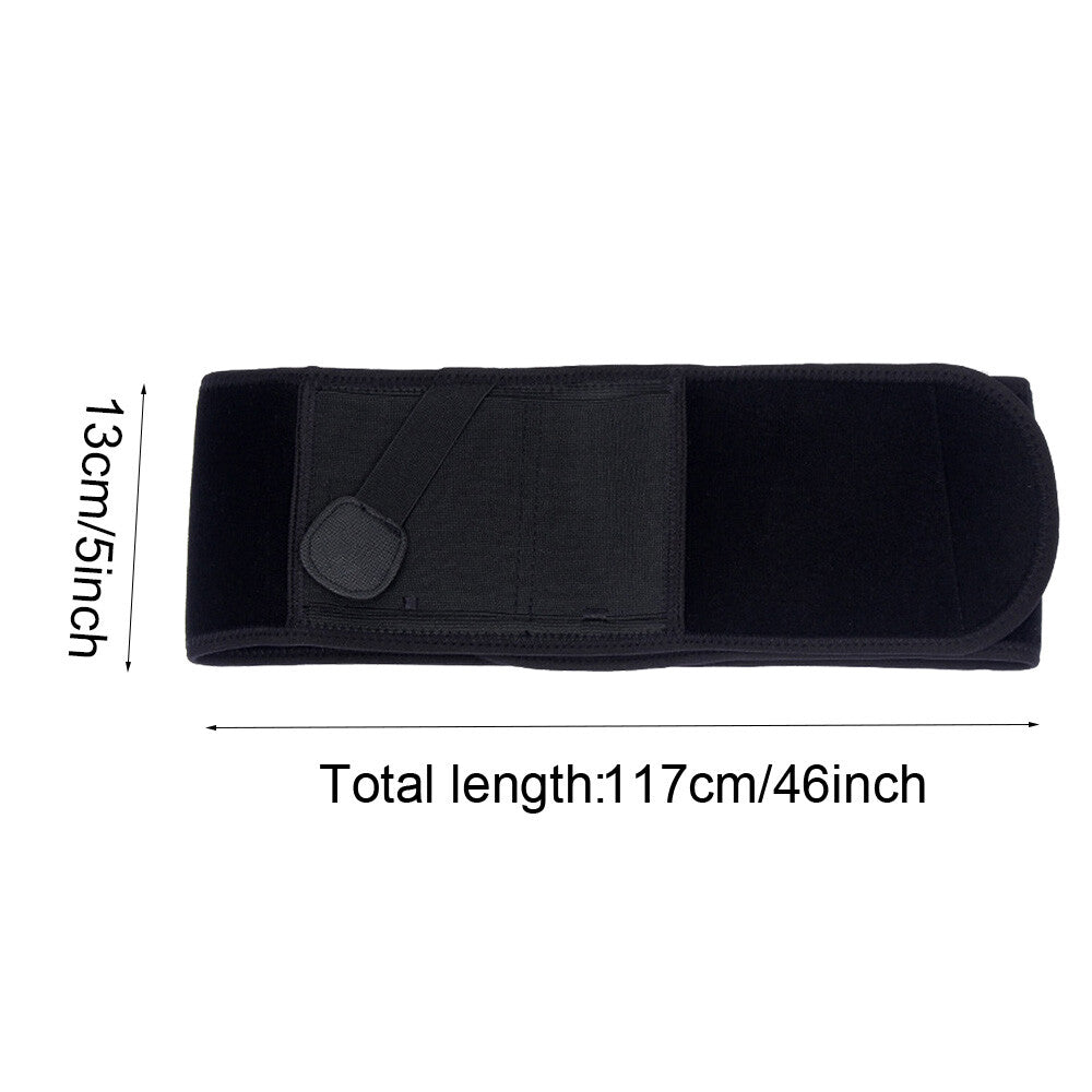 Tactical Belly Gun Holster Belt Concealed Carry Waist Pistol Holder Magazine Bag