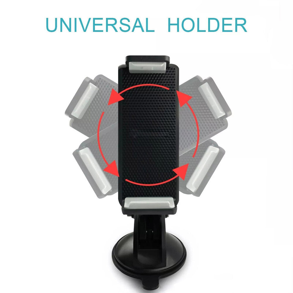 Car Tablet Mount Holder Windshield Dashboard for Universal Smartphone Tablet GPS