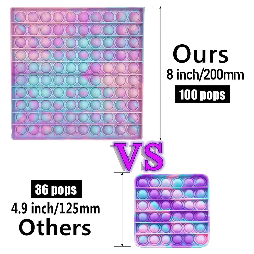 5Pack Sensory Bubble Fidget Toys Set Tools Bundle Stress Relief Autism ADHD Game