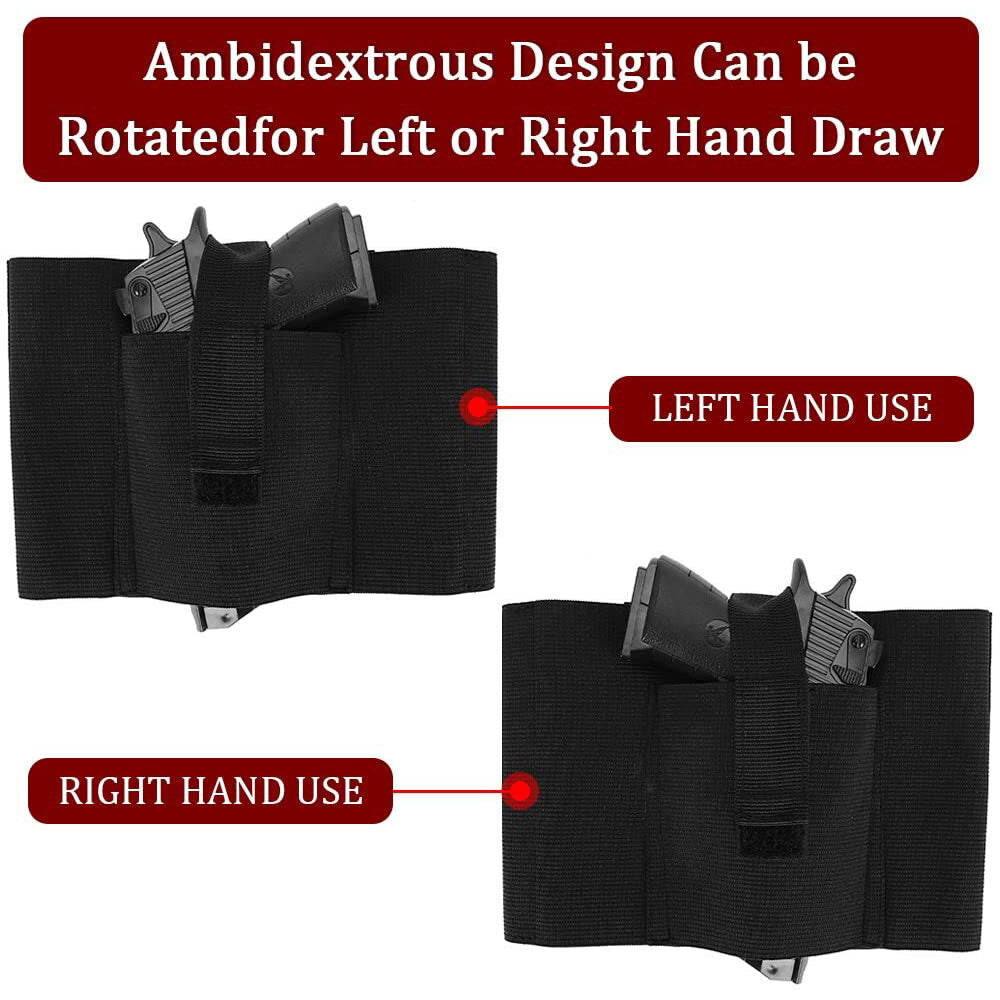 Tactical Ankle Holster Left Right Hand Concealed Carry with 2 Magazine Pouch US