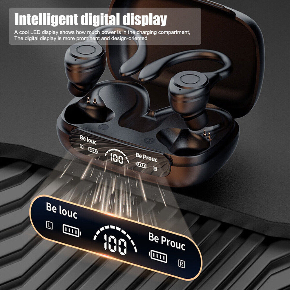 Wireless Bluetooth 5.3 Headset TWS Earphones Earbuds Stereo Headphones Ear Hook