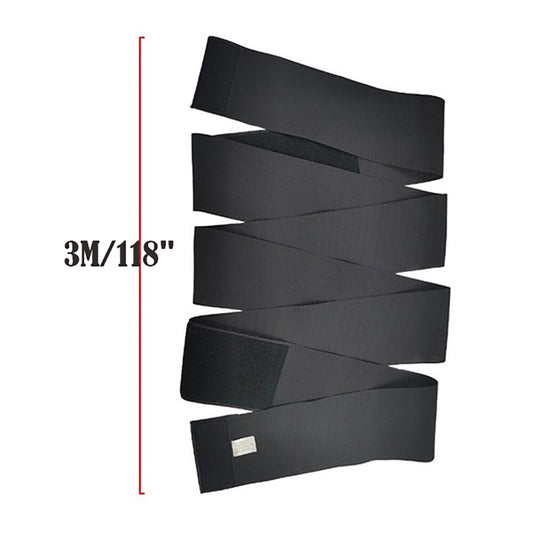 Lumbar Waist Support Snatch Me up Bandage Wrap Sauna Belt Trimmer Body Shaper US