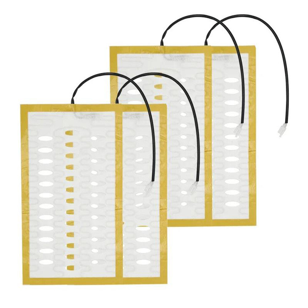 12V Universal Carbon Fiber Car Heated Seat Heater Kit with 3-Level round Switch